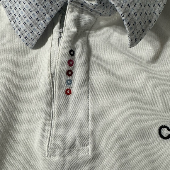 PreOwned COOGI 4xl Long sleeve cotton polo with French cuffs 58# - Picture 3 of 13